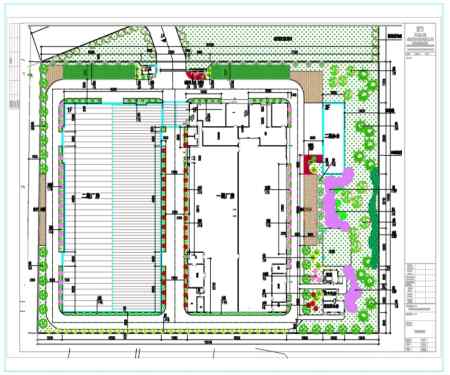 綠化布置圖設(shè)計(jì)