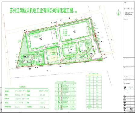 綠化竣工圖設(shè)計(jì)