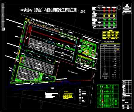 綠化施工圖設計